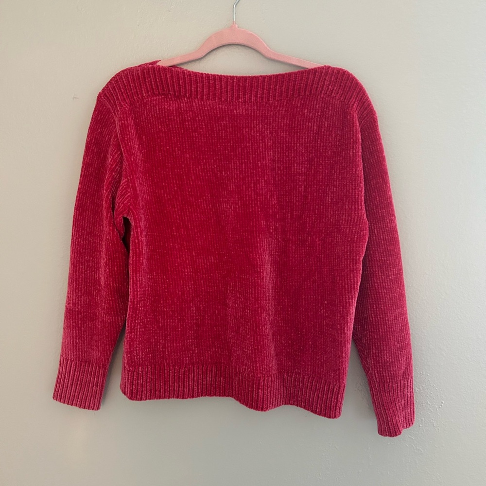 Tommy Bahama Boat Neck Pink Sweater